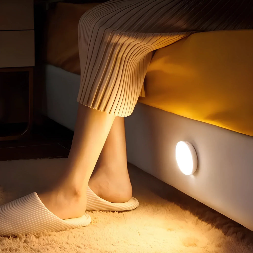 Luz de Iluminación Interior Compacta con Detección Automática de Movimiento