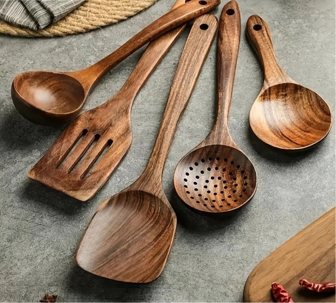 NOMOVA Kitchen set made of natural teak wood