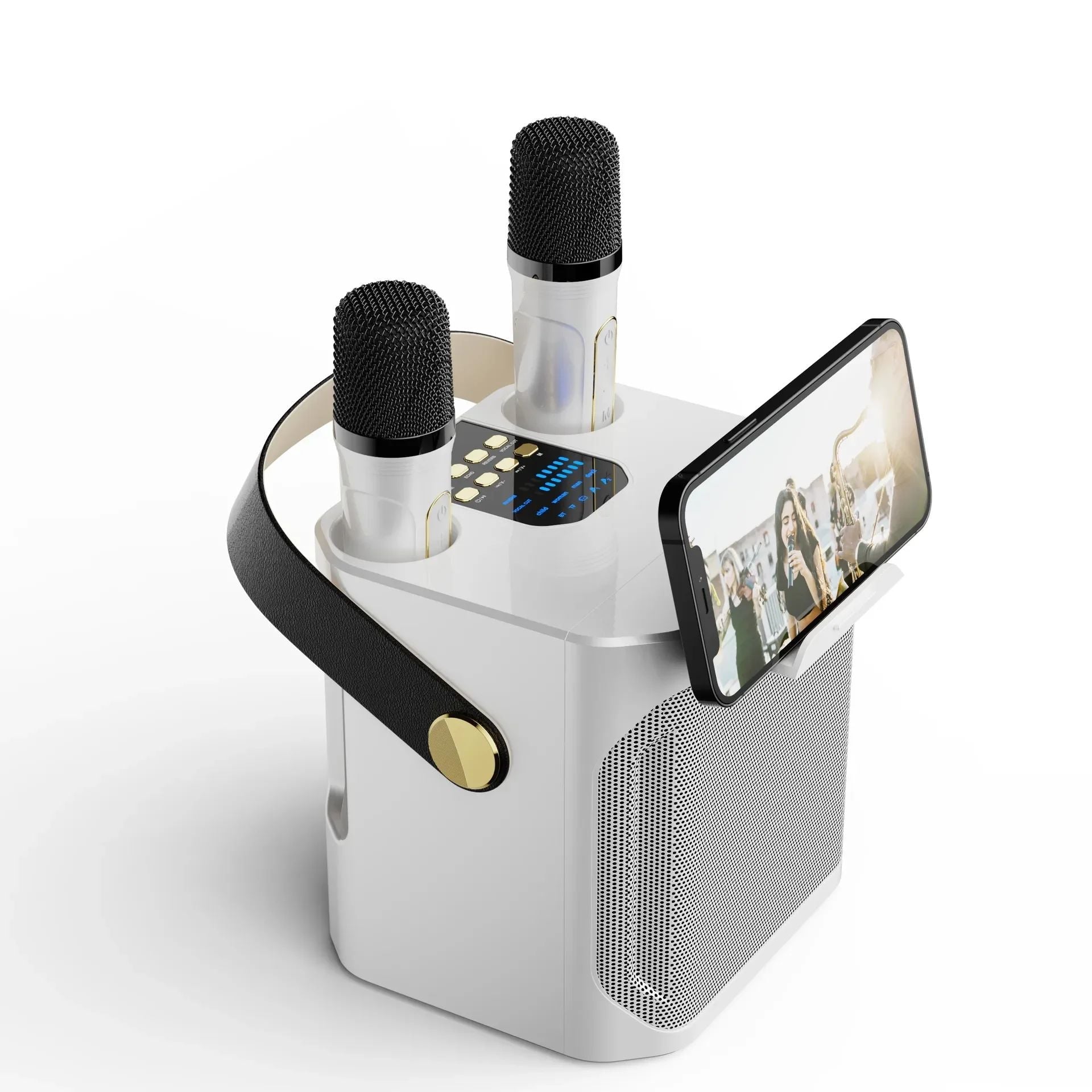 NOMOVA Powerful Karaoke Bluetooth Speaker – Portable 360°
