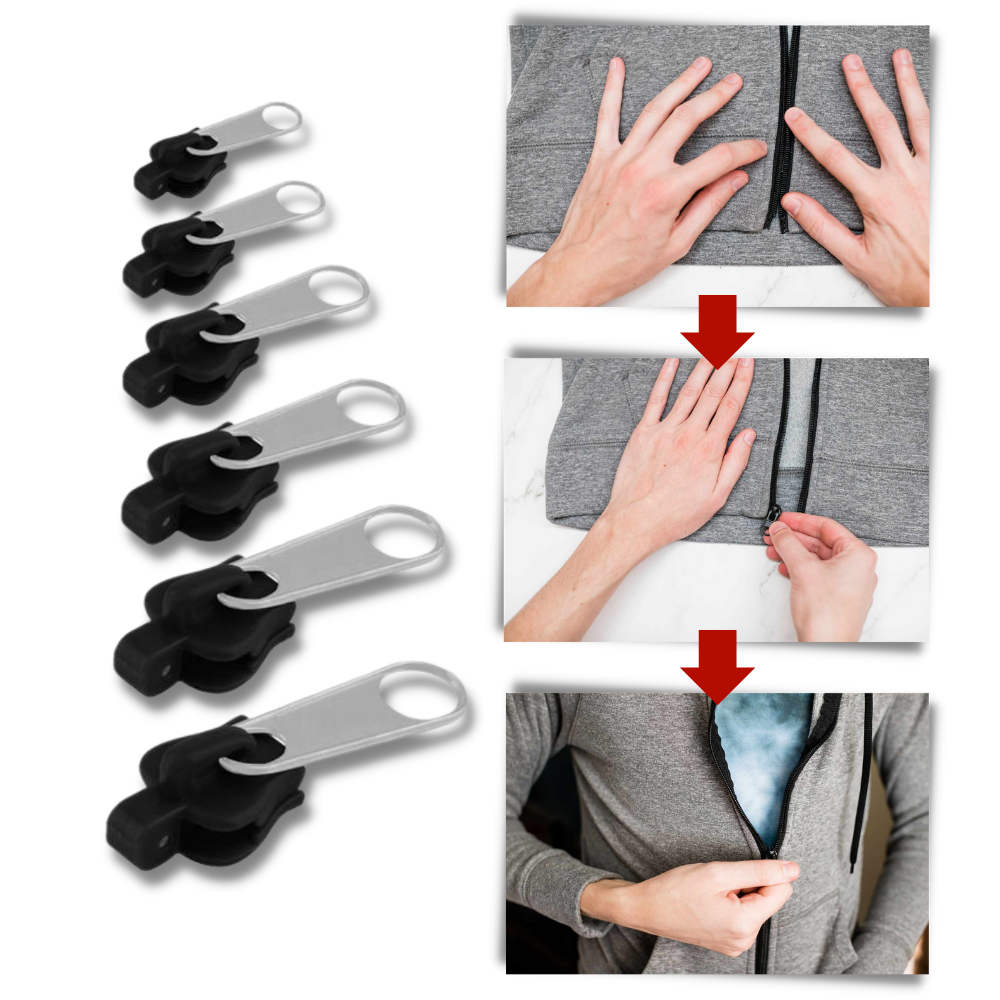 Clip-on slider to replace zippers - product detail 3