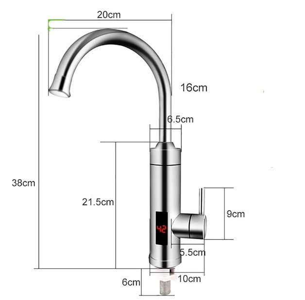 Electric Faucet Kitchen Tap - product detail 6