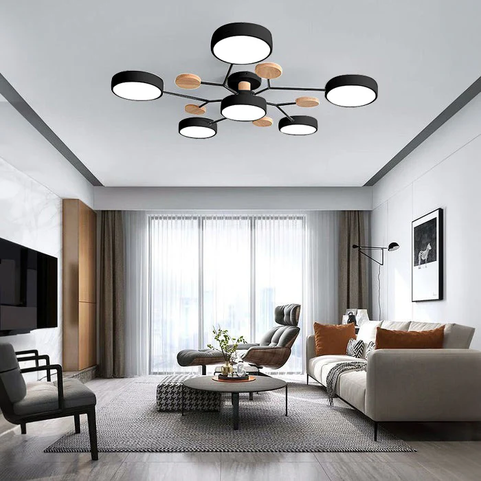 Luz de techo empotrada moderna LED para iluminación de habitaciones