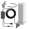 NOMOVA Extra Range 360° Premium Antenna 2025 HDTV Outdoor Antenna Amplified 460 Mile Range