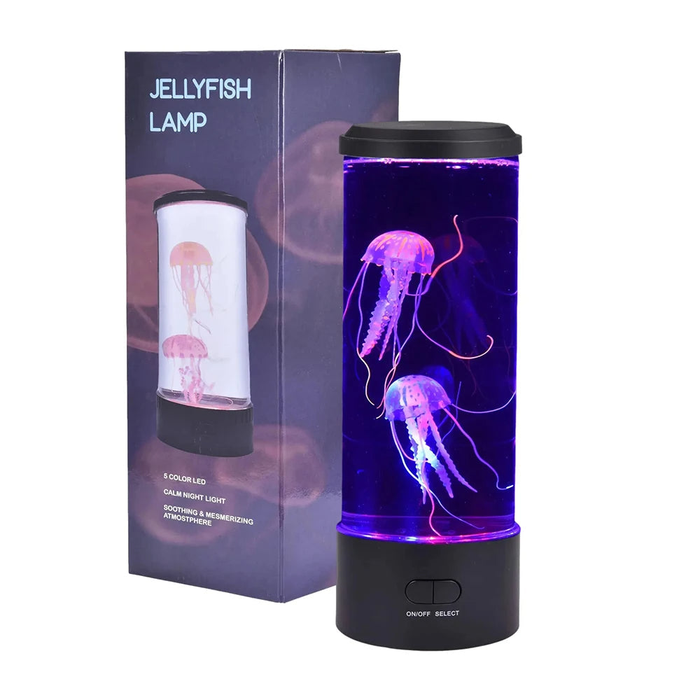 Lámpara decorativa de efecto medusa LED para iluminación ambiental en el hogar