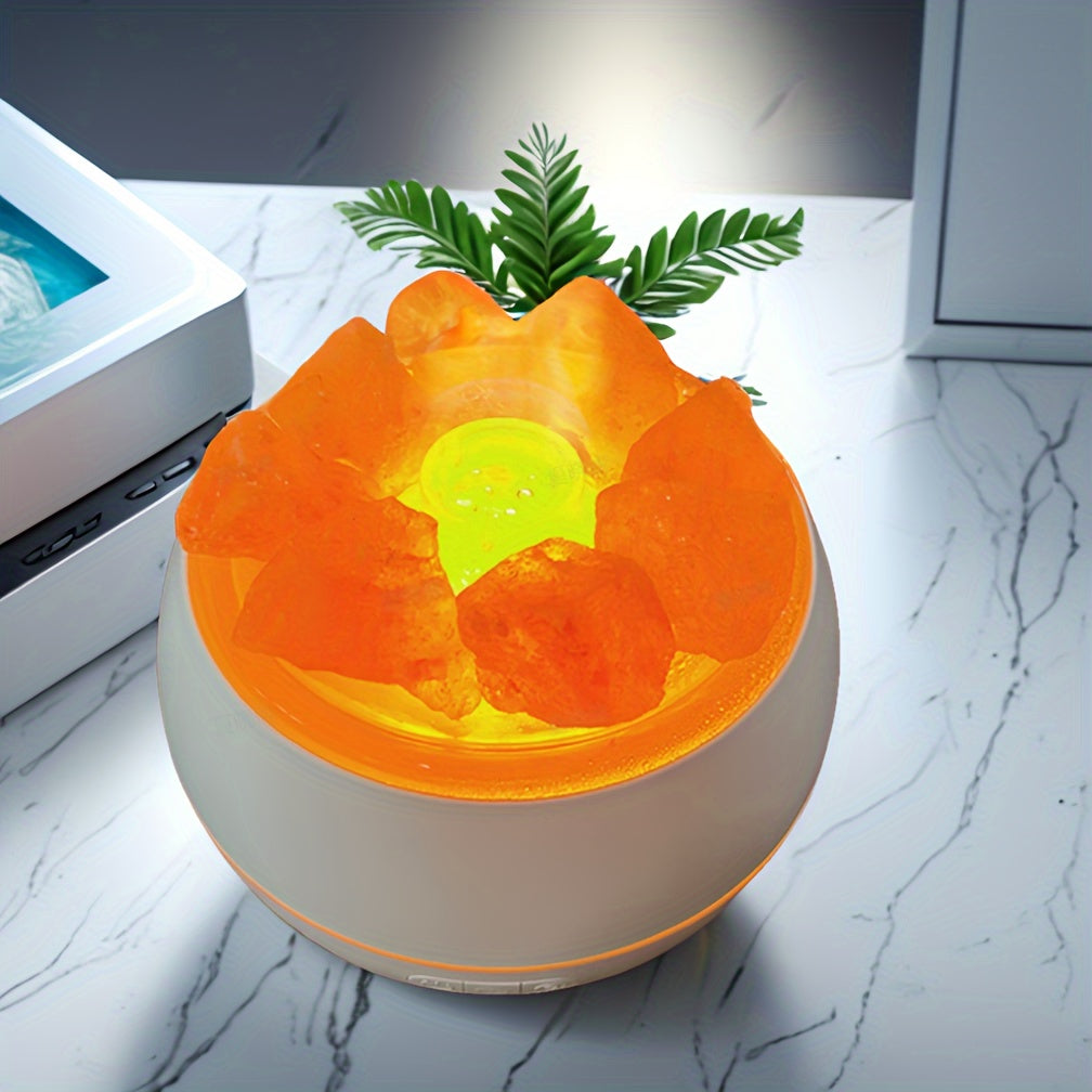 Salt Lamp Diffuser - 3-in-1 Essential Oil Diffuser - product detail 4