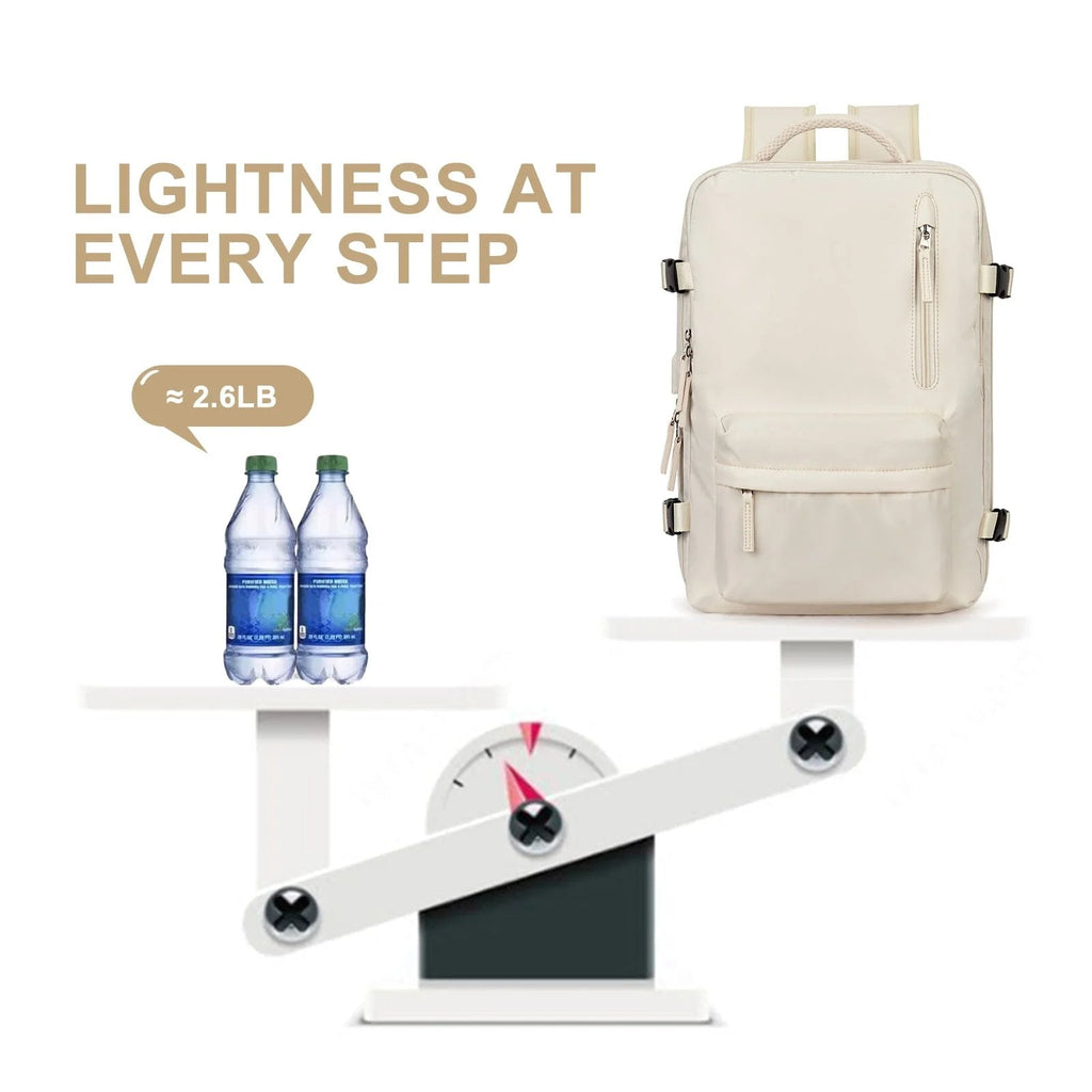 Women's large waterproof hiking backpack - product detail 4