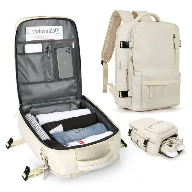 Women's large waterproof hiking backpack - product detail 8