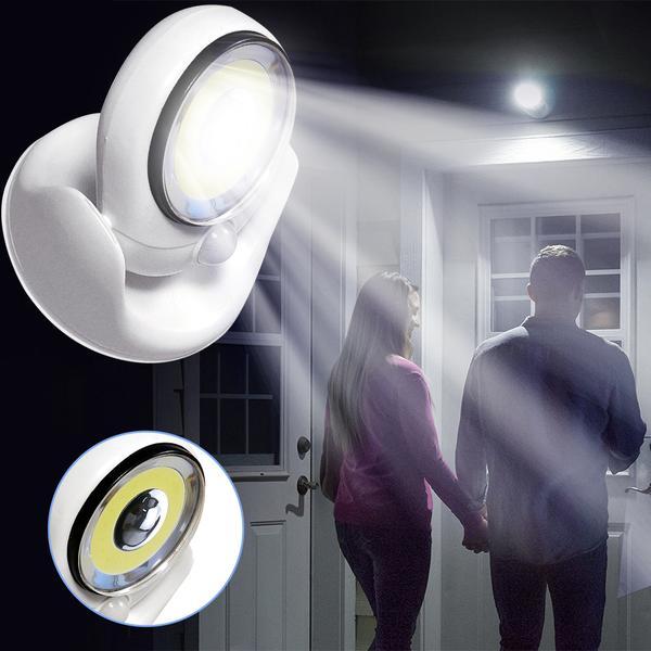 Weatherproof LED outdoor light with motion sensor - product detail 2