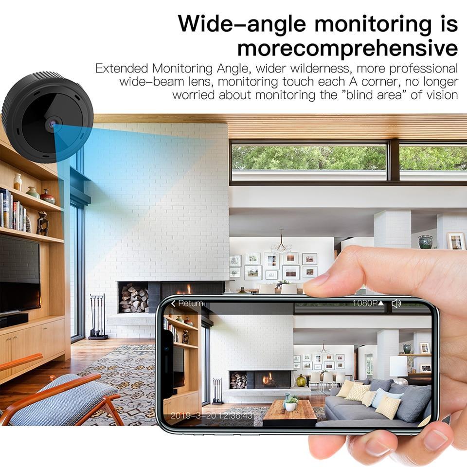 Mini WiFi Camera 1080P HD IR Night Vision Home Security - product detail 2