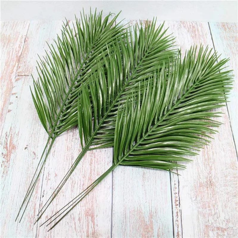 12 Artificial Palm Leaves - product detail 2