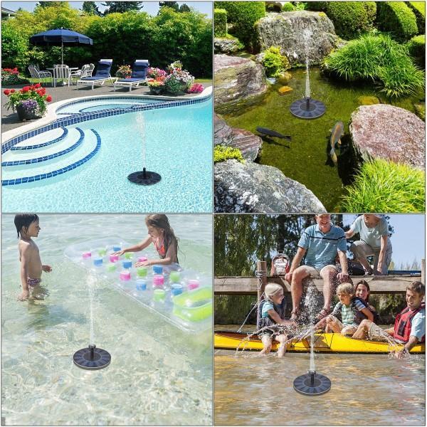 Solar-Powered Water Fountain - product detail 3