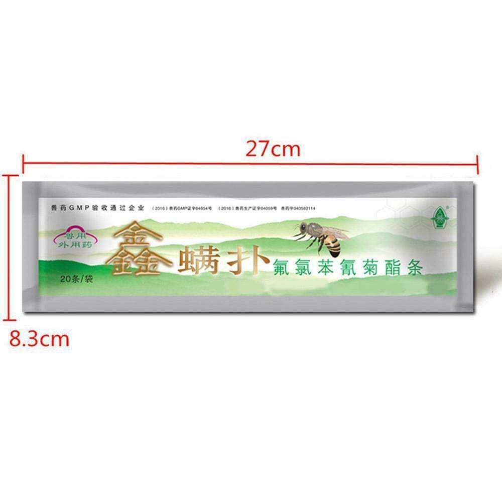 Set Of 20 Strips Of Fluvalinate Insect Repellent - product detail 5