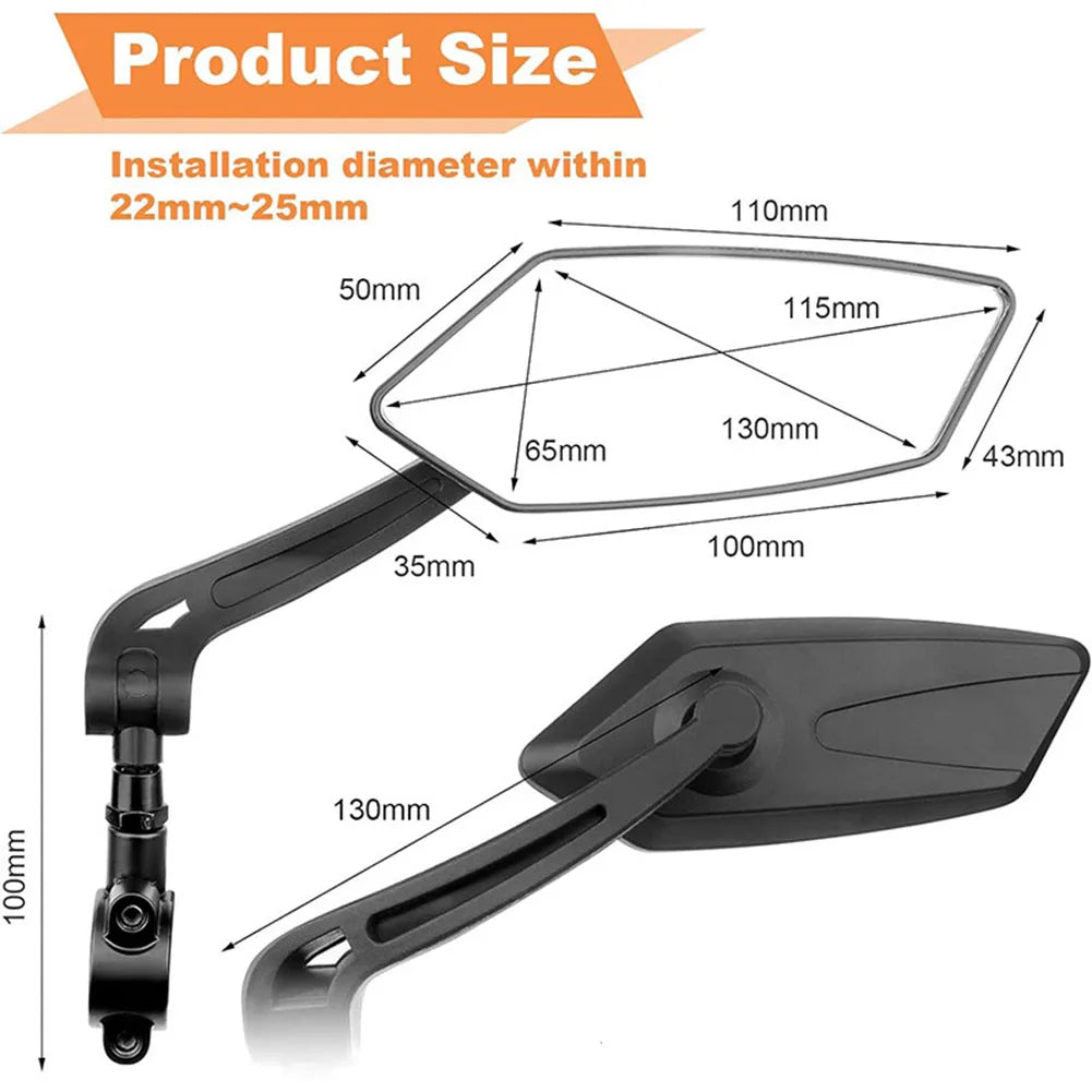 2 Pack Bike Mirrors - product image 7