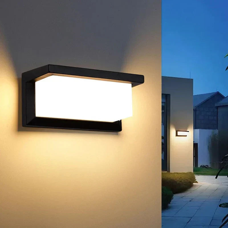 Outdoor LED Wall Light with Motion Sensor – 20W &amp; Weatherproof