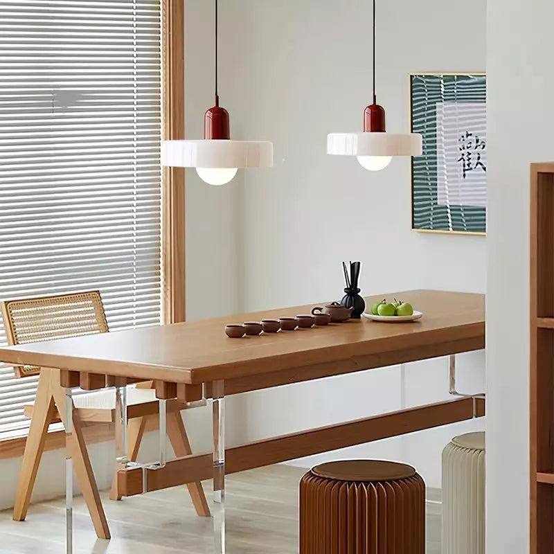 Lámpara colgante decorativa moderna de colores para techo
