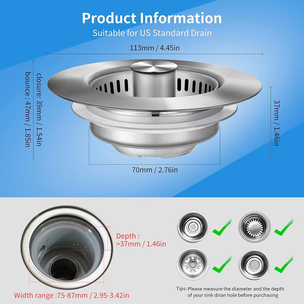 Kitchen Sink Drain Strainer - product image 4