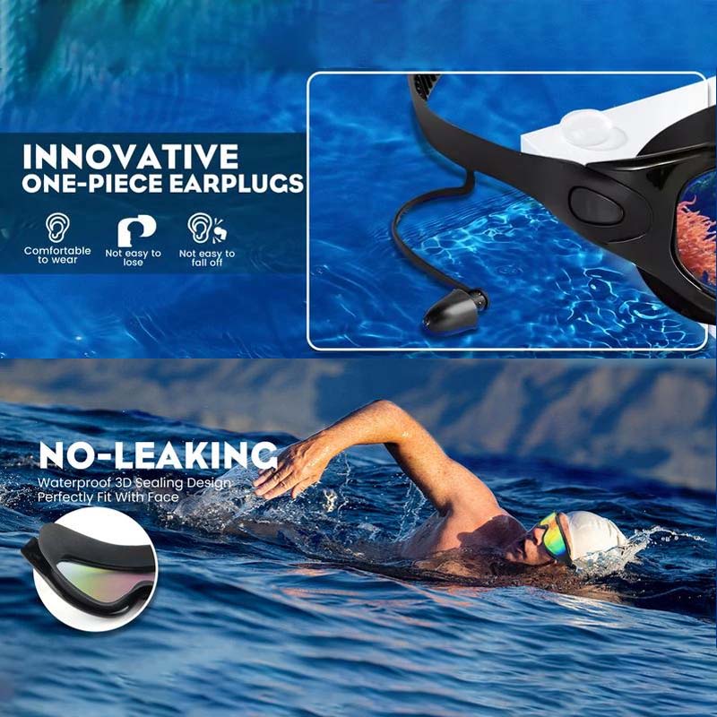Wide-Angle Swimming Goggles With Anti-Fog Effect - product detail 10