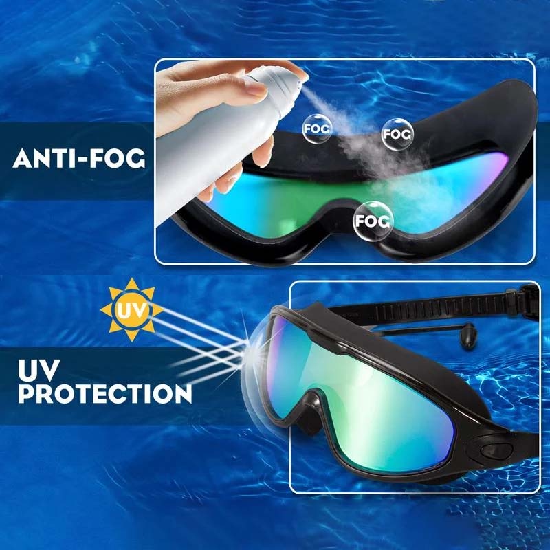 Wide-Angle Swimming Goggles With Anti-Fog Effect - product detail 11