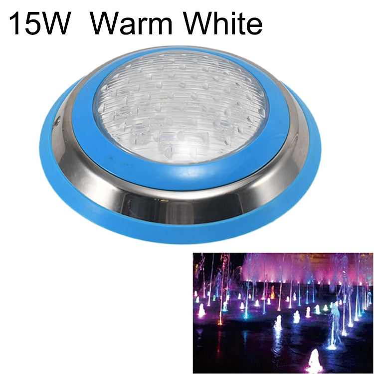15W LED Stainless Steel Wall-Mounted Pool Light Landscape - product detail 2
