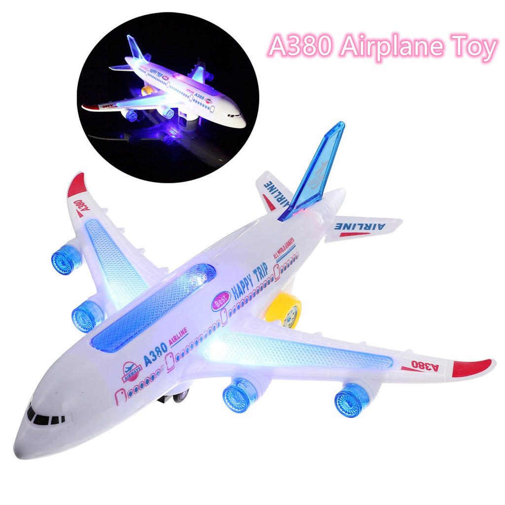 Electric Airplane Toy With Music And Light Effects - product image 2