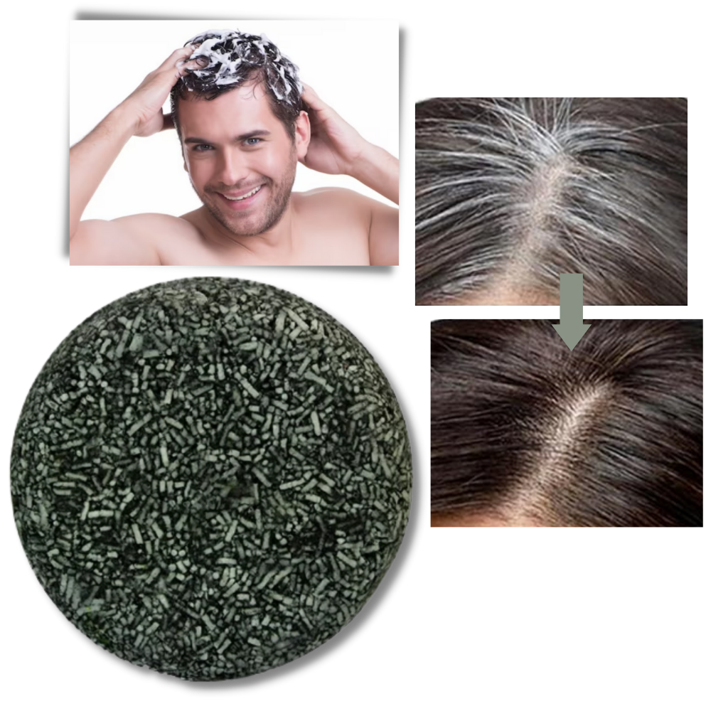 NOMOVA Natural Solid Shampoo For Gray Hair