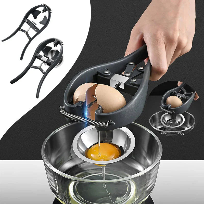Stainless Steel Egg Cutter with Opening Mechanism - product detail 3
