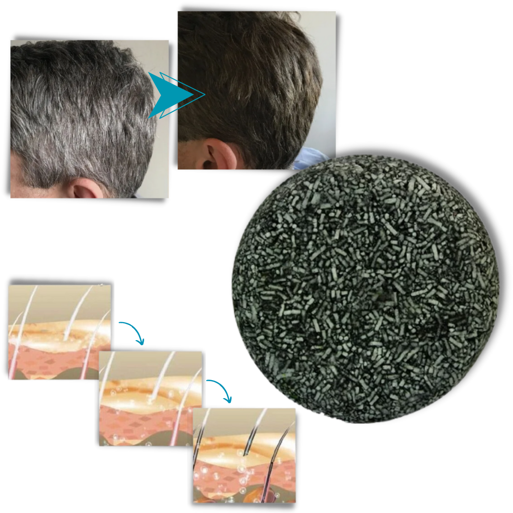Natural Solid Shampoo For Gray Hair - product detail 3