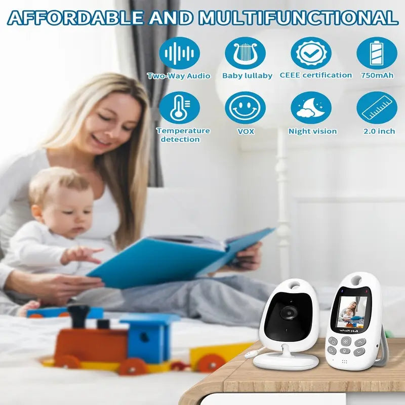 Wireless Video & Audio Baby Monitor with Night Vision - product detail 4