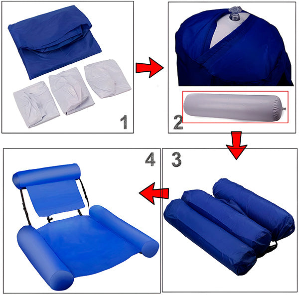 Swimming Chair with Backrest for Maximum Comfort - product detail 5