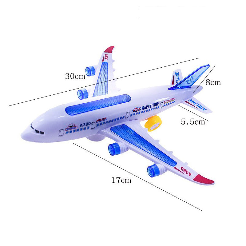Electric Airplane Toy With Music And Light Effects - product image 5