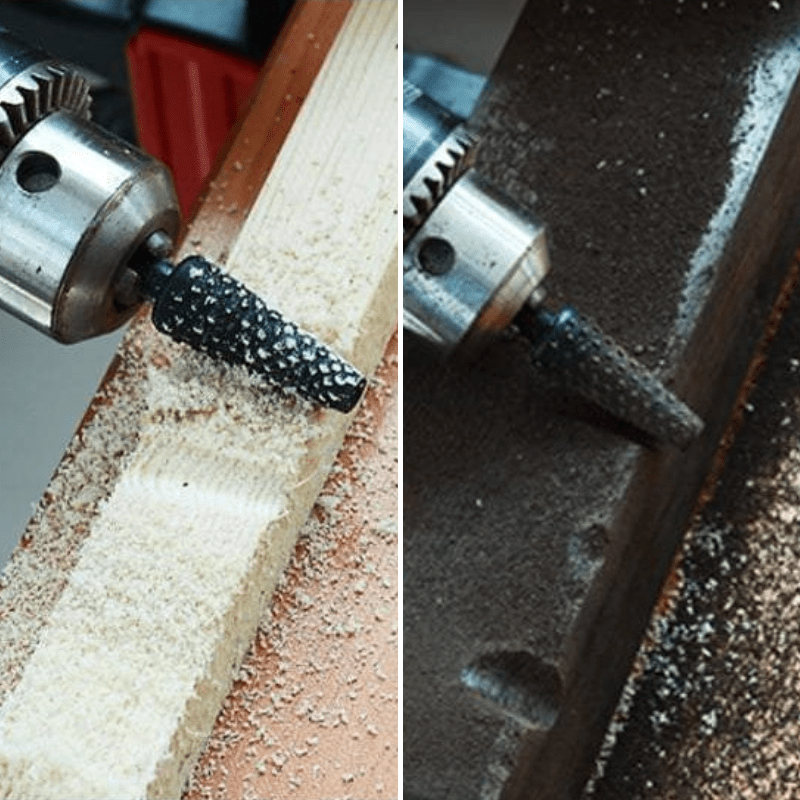 Rotary cutter set for precise wood and metal engraving - product detail 5