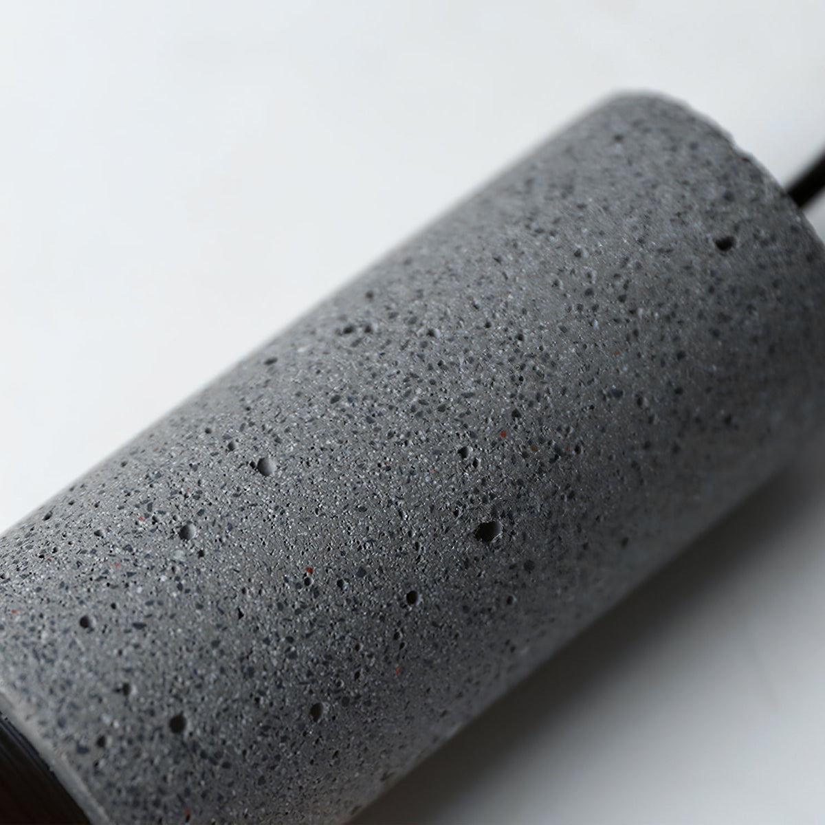 Lámpara colgante de diseño cilíndrico industrial minimalista