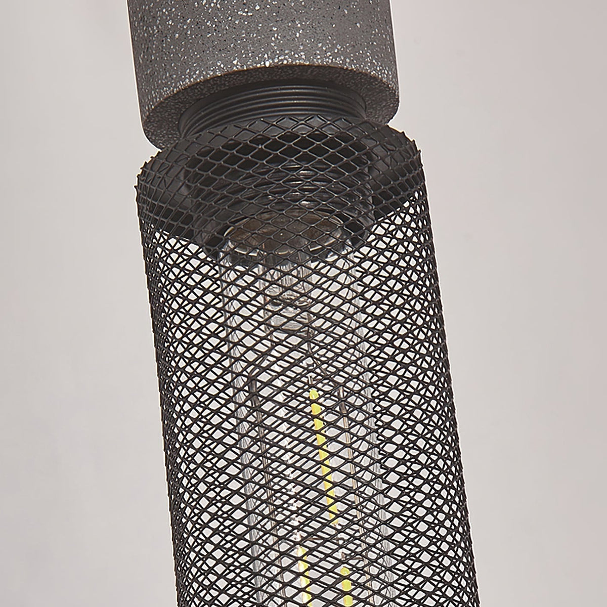 Lámpara colgante de diseño cilíndrico industrial minimalista