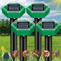 NOMOVA Ultrasonic Mole Repellent 4-Pack