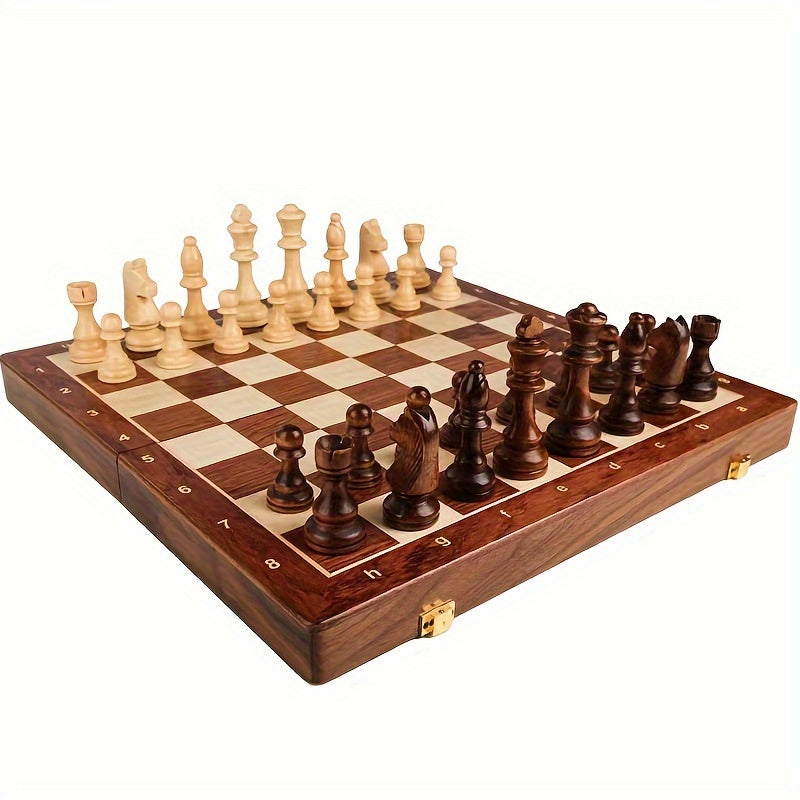 NOMOVA Wooden Chess Set - Perfect for Home and Travel