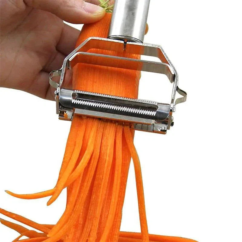 Ultra-Sharp Stainless Steel Multifunction Vegetable Slicer - product detail 3
