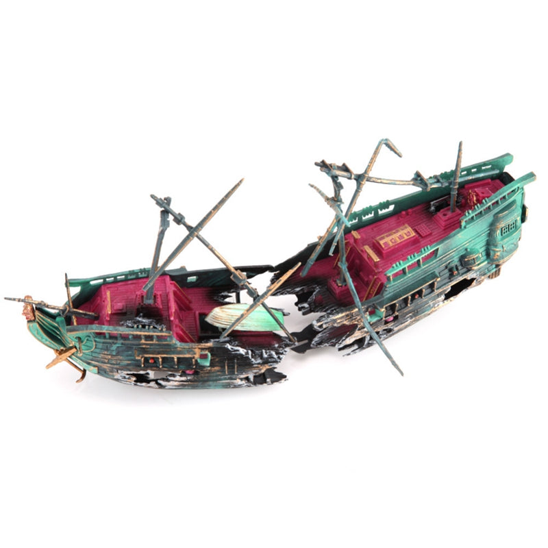 Large Shipwreck Aquarium Decoration - product detail 2