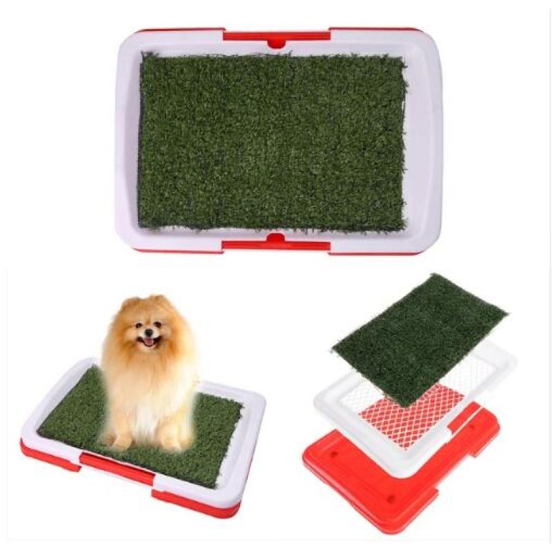 Dog Toilet With Artificial Turf - product detail 2