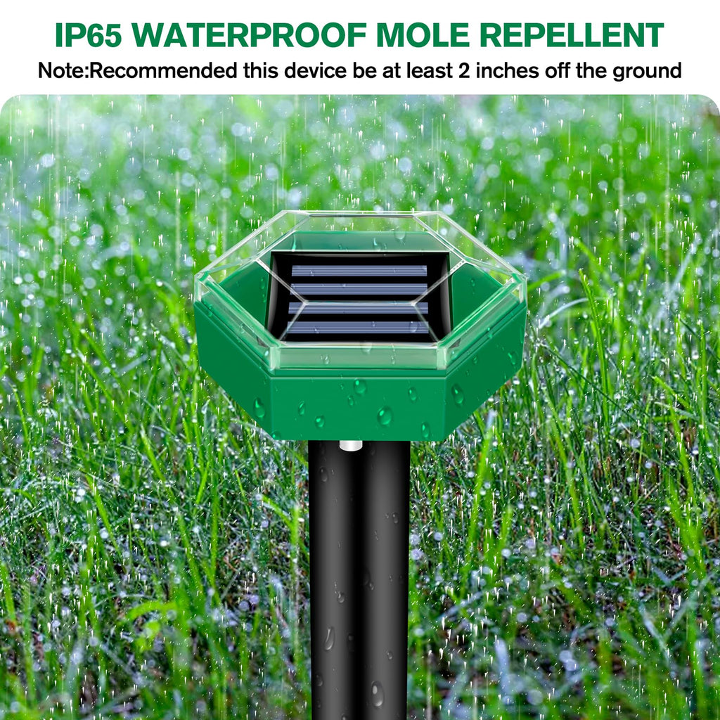 Ultrasonic Mole Repellent 4-Pack - product detail 3
