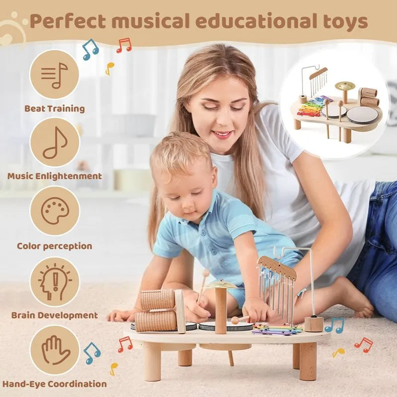 Wooden Music Station - Creative Musical Fun - product detail 4