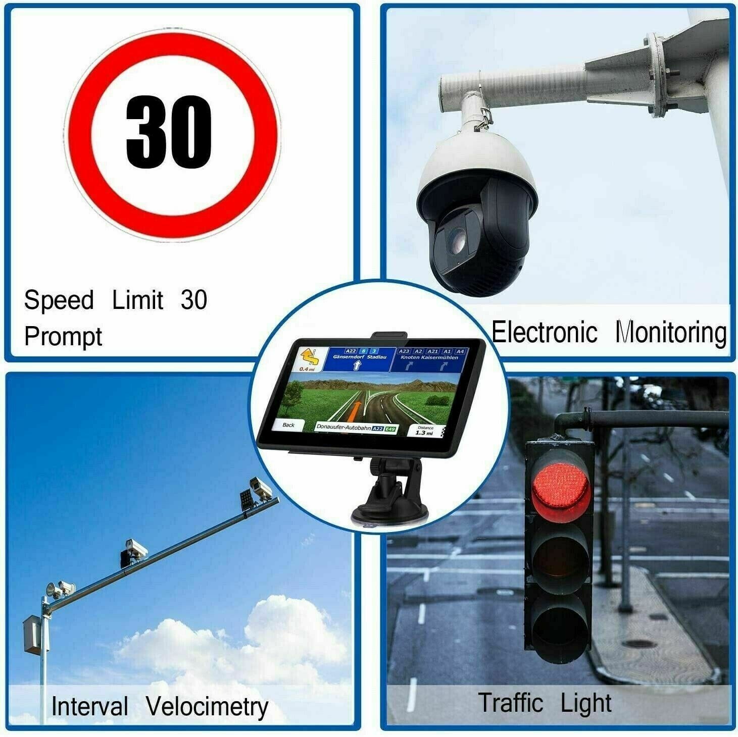 7 Inch GPS Navigation System for Car & Truck - product detail 6