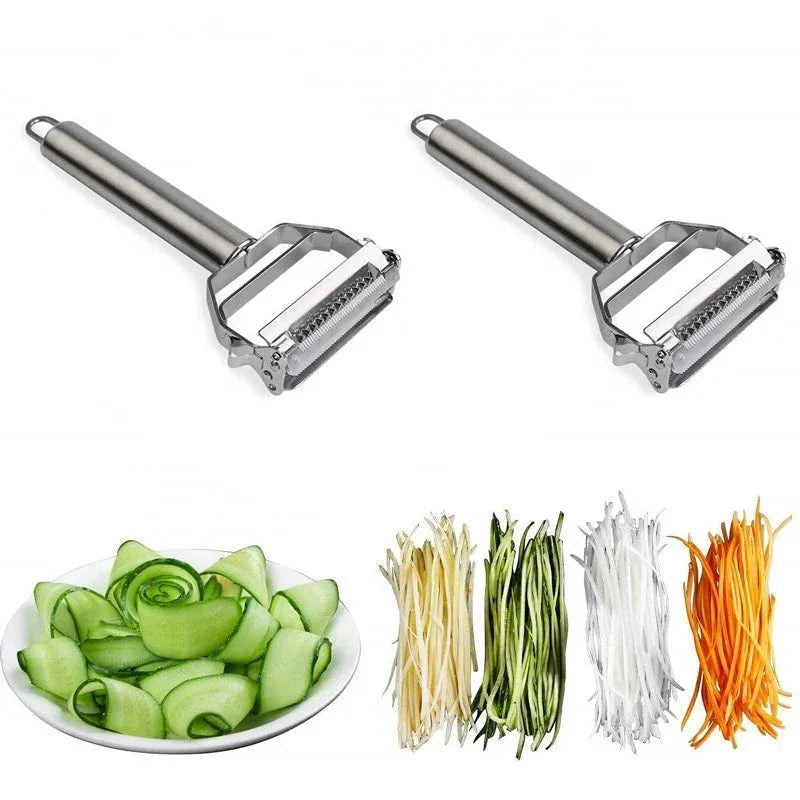 NOMOVA Ultra-Sharp Stainless Steel Multifunction Vegetable Slicer