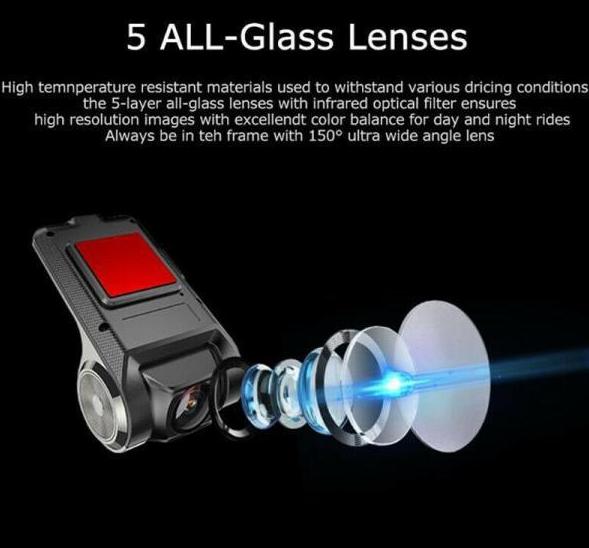 Car Camera Front and Rear Dual Car Dash Cam Surveillance | - product image 6