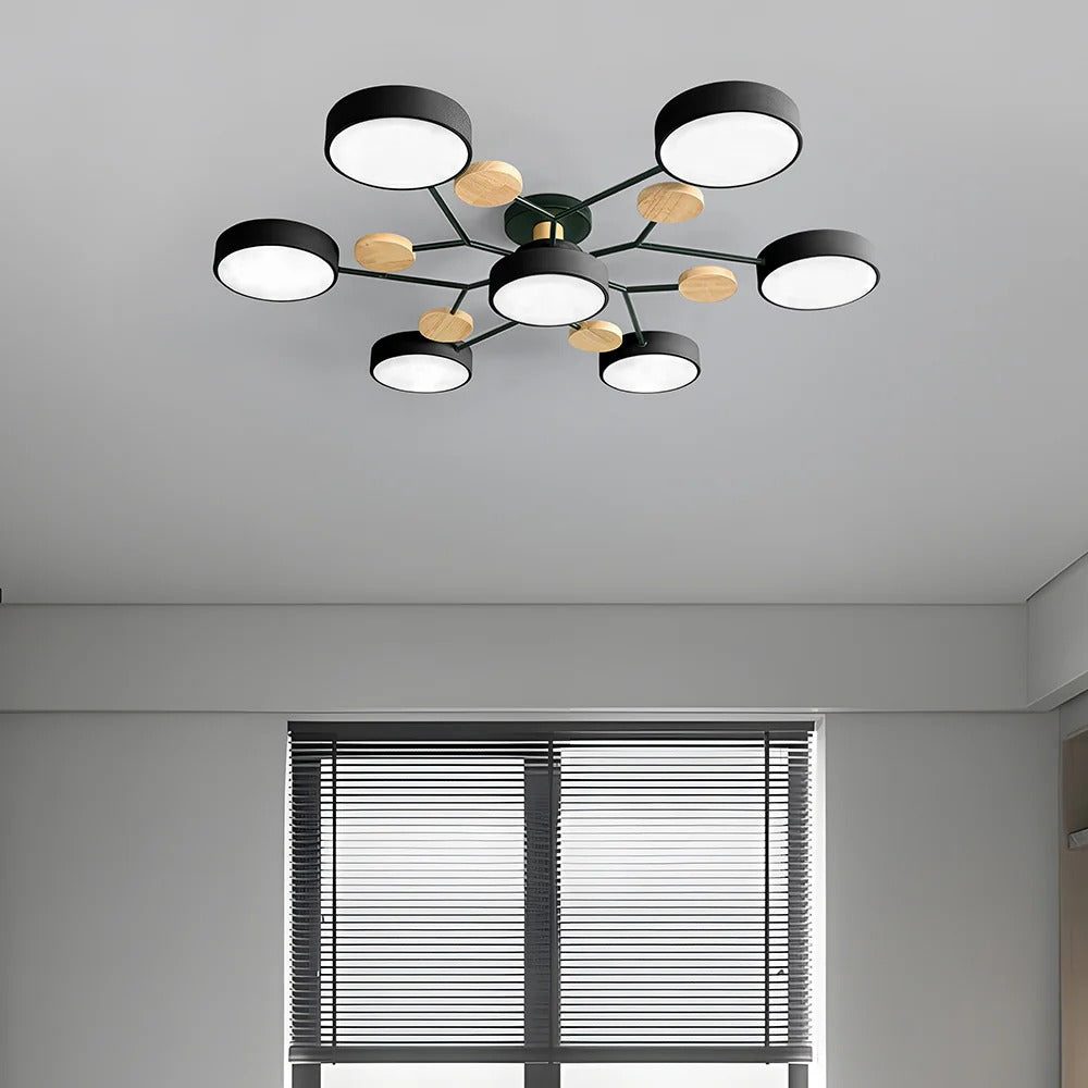 Luz de techo empotrada moderna LED para iluminación de habitaciones
