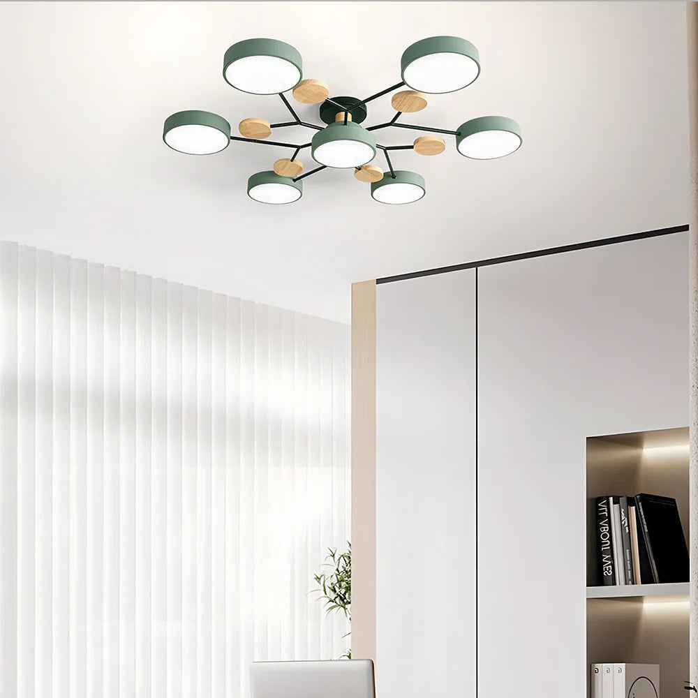 Luz de techo empotrada moderna LED para iluminación de habitaciones