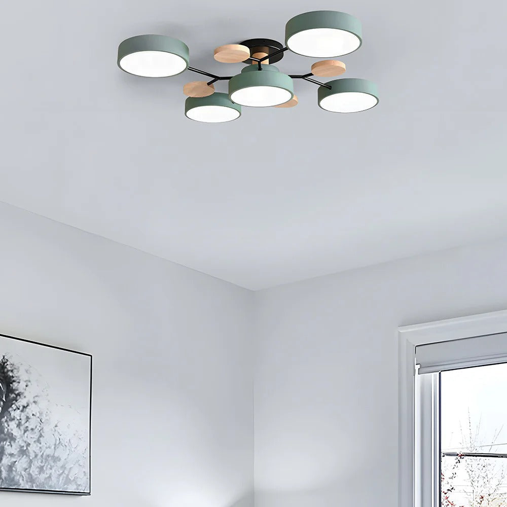 Luz de techo empotrada moderna LED para iluminación de habitaciones