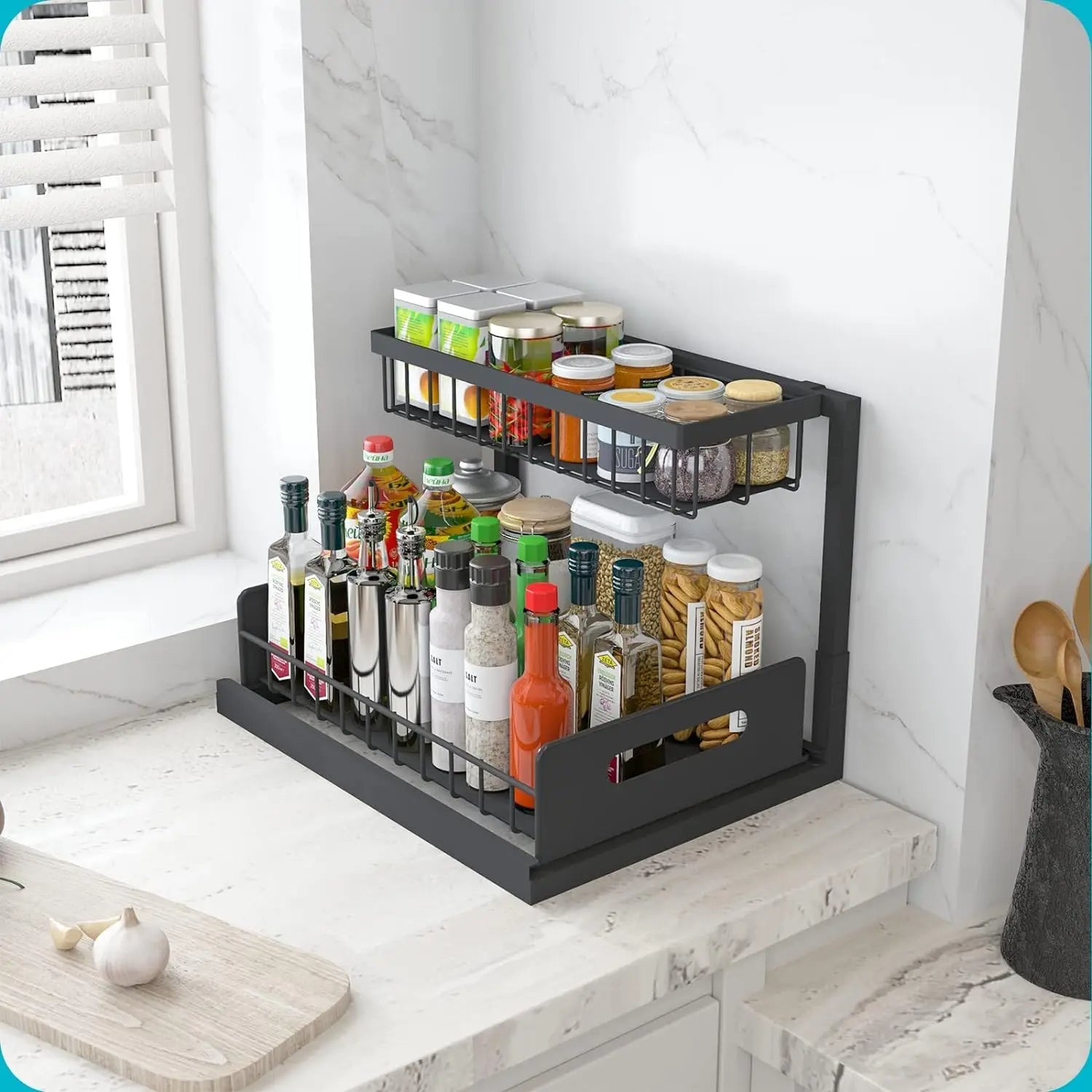 2 Tier Slide Out Under Sink Organizer - product image 2