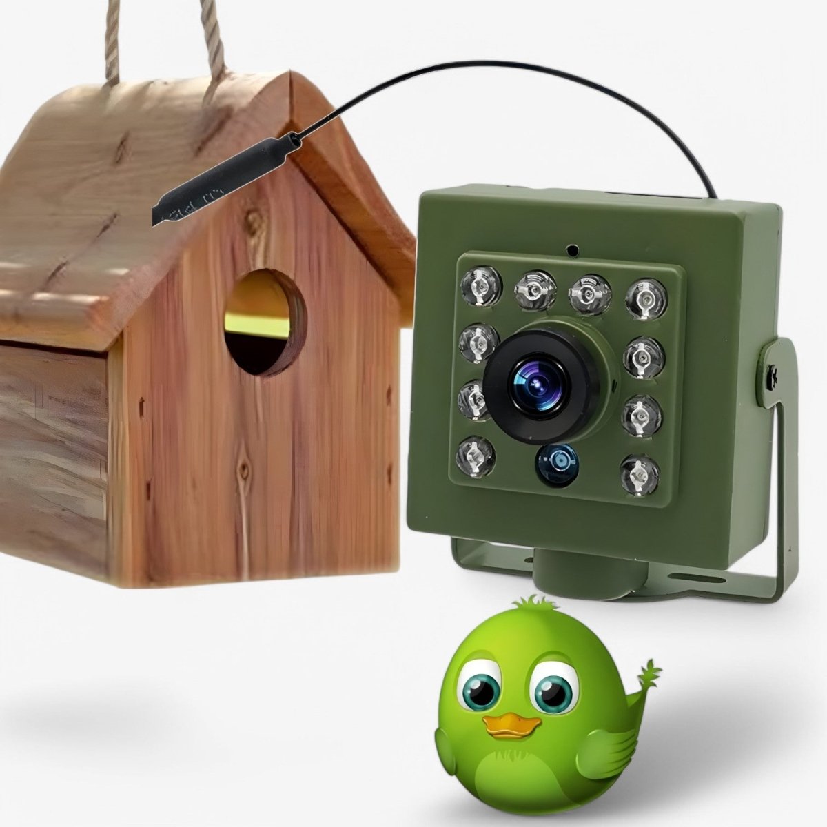1080p HD weatherproof wildlife camera with night vision - product detail 2