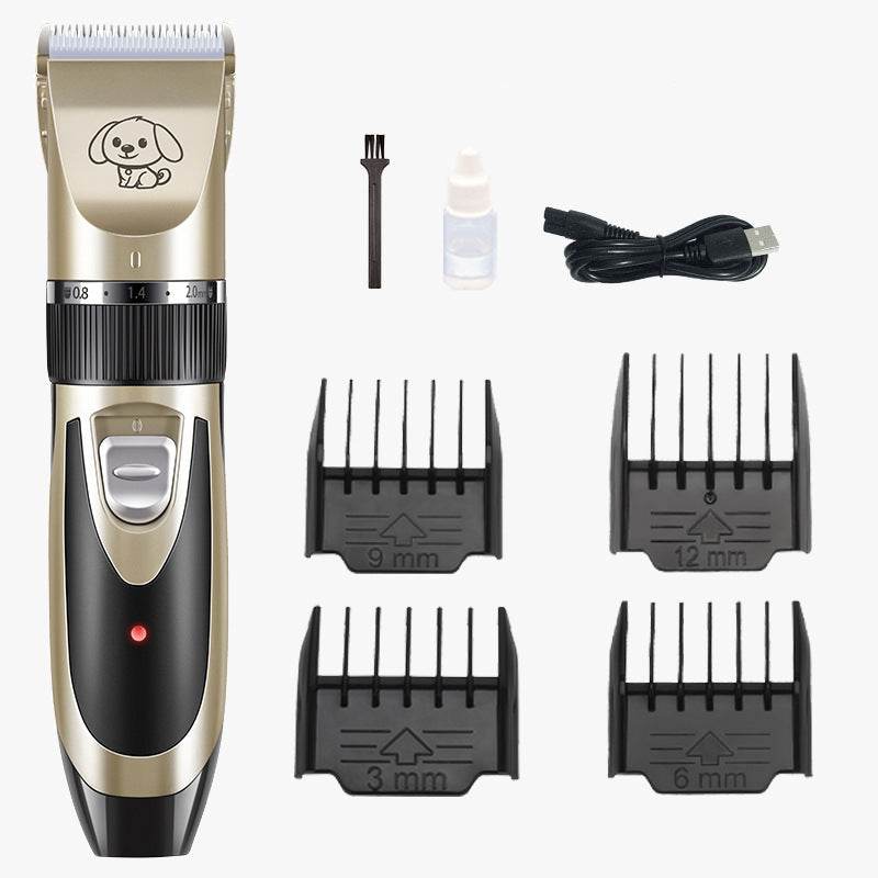 Silent Fur Trimmer Set For Dogs - product detail 3