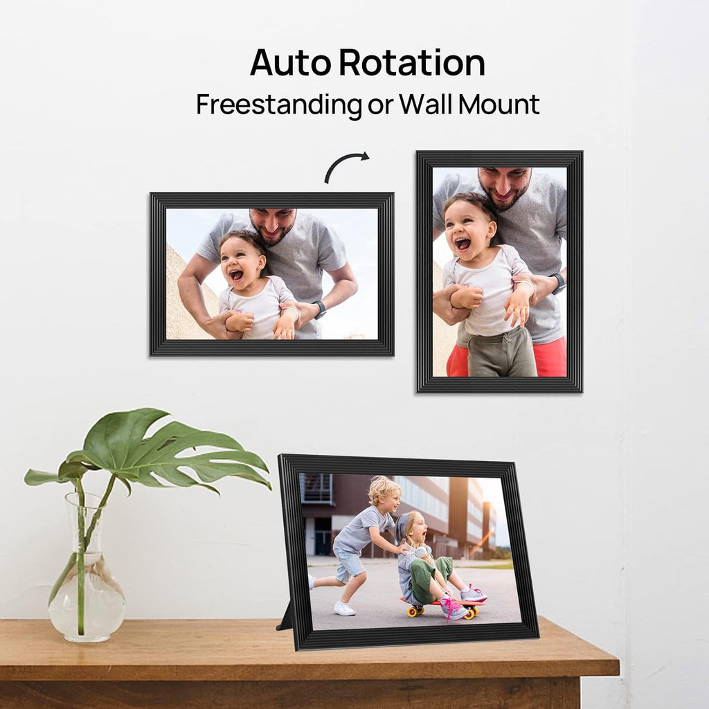 High-Resolution Digital Frame Top Electronic Frame With Video And Camera Features - product image 5